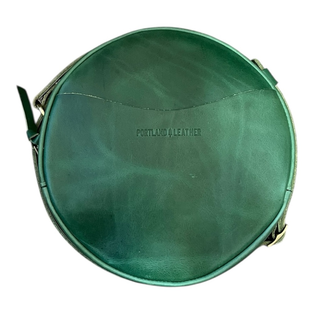 Portland Leather Large Cowboy Mint Crossbody Bag